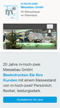 Mobile Screenshot of m-hoch-zwei.de